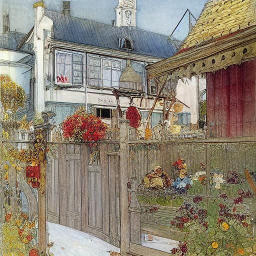 Cozy Family Scene in Realistic Style