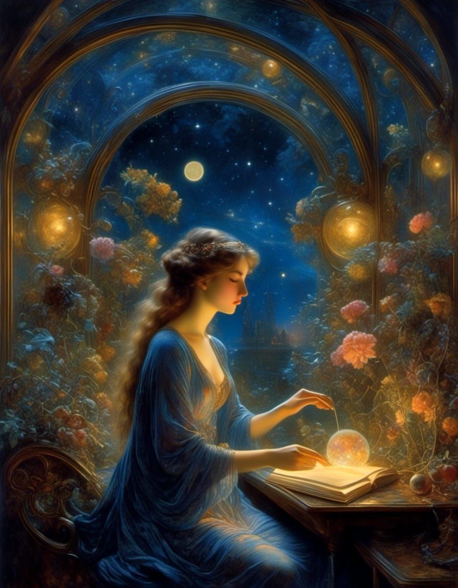 She doesn't know what the world means with a veil over her e...