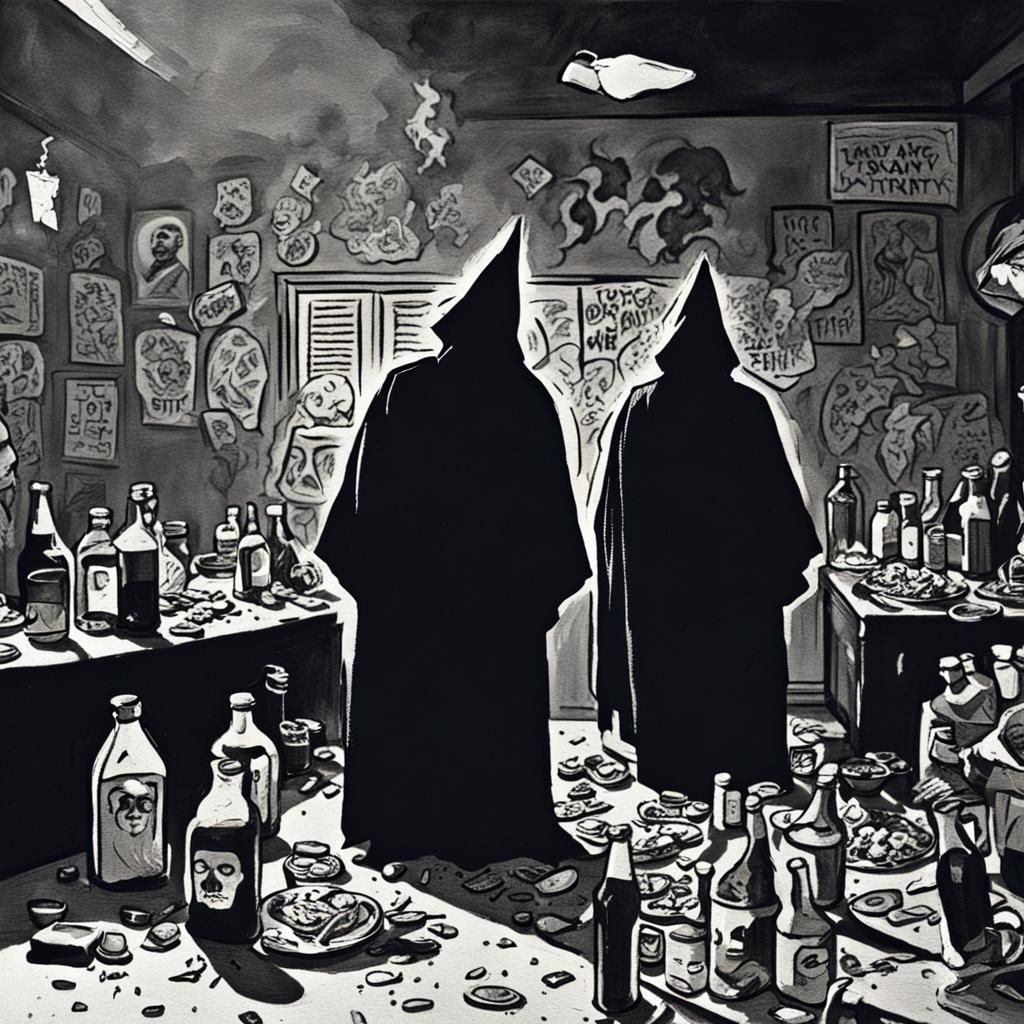 Wizards' Frat Party: A Chaotic Gathering