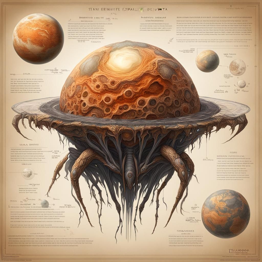 Alien Exoplanet: Speculative Xenozoology Concept Art