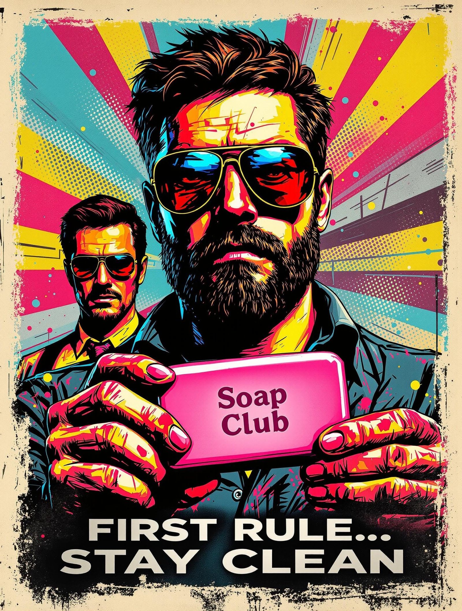The First Rule of Soap Club... Keep it Clean.
