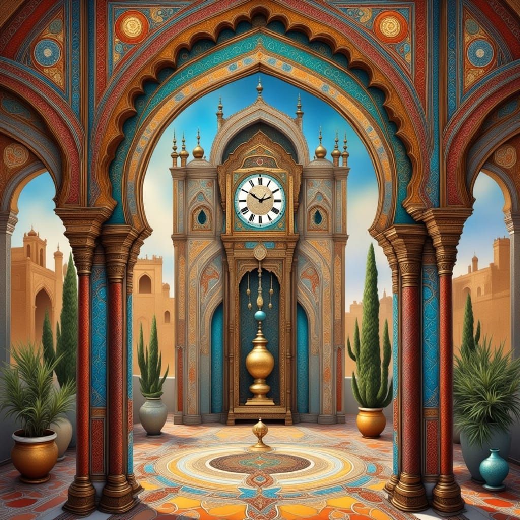 <lora:Orientalize Flux:1.0> <lora:Archetypal Images:1.0> A g...