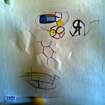 Child's Drawing of Prescription Drugs
