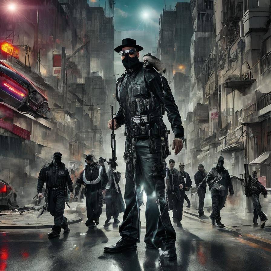 Las Vegas Mafia: Cinematic Film Still