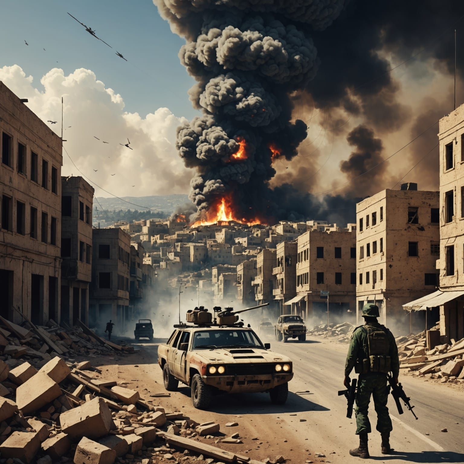 Lebanon Under Attack: A Sinister Impression