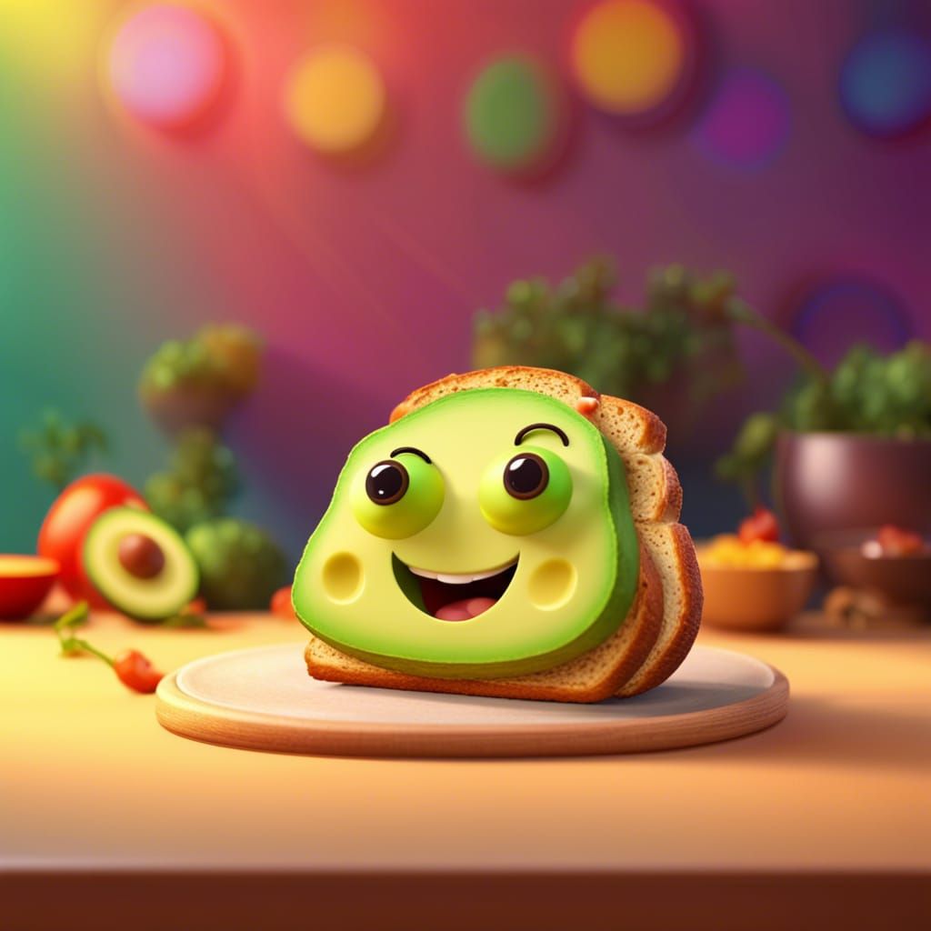 Happy avocado toast