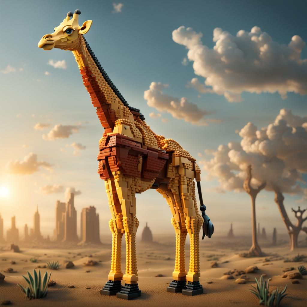 LEGO giraffe