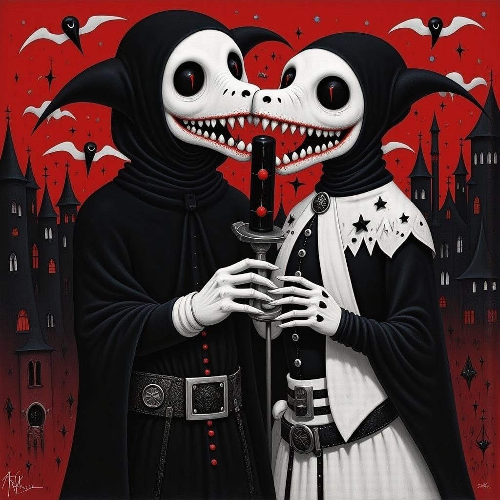 Dark Medieval Psychedelic Surrealism