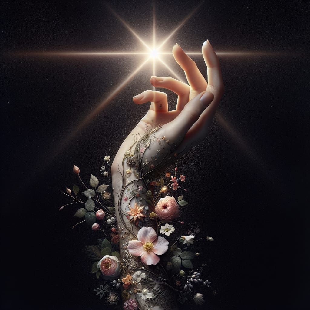 Hypermaximalist Hand Radiating Starlight