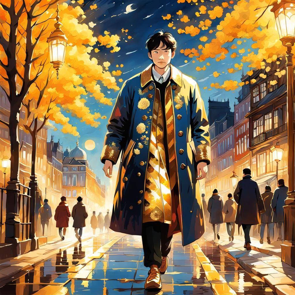 Golden Coat Dawn: A Dream Unfolds