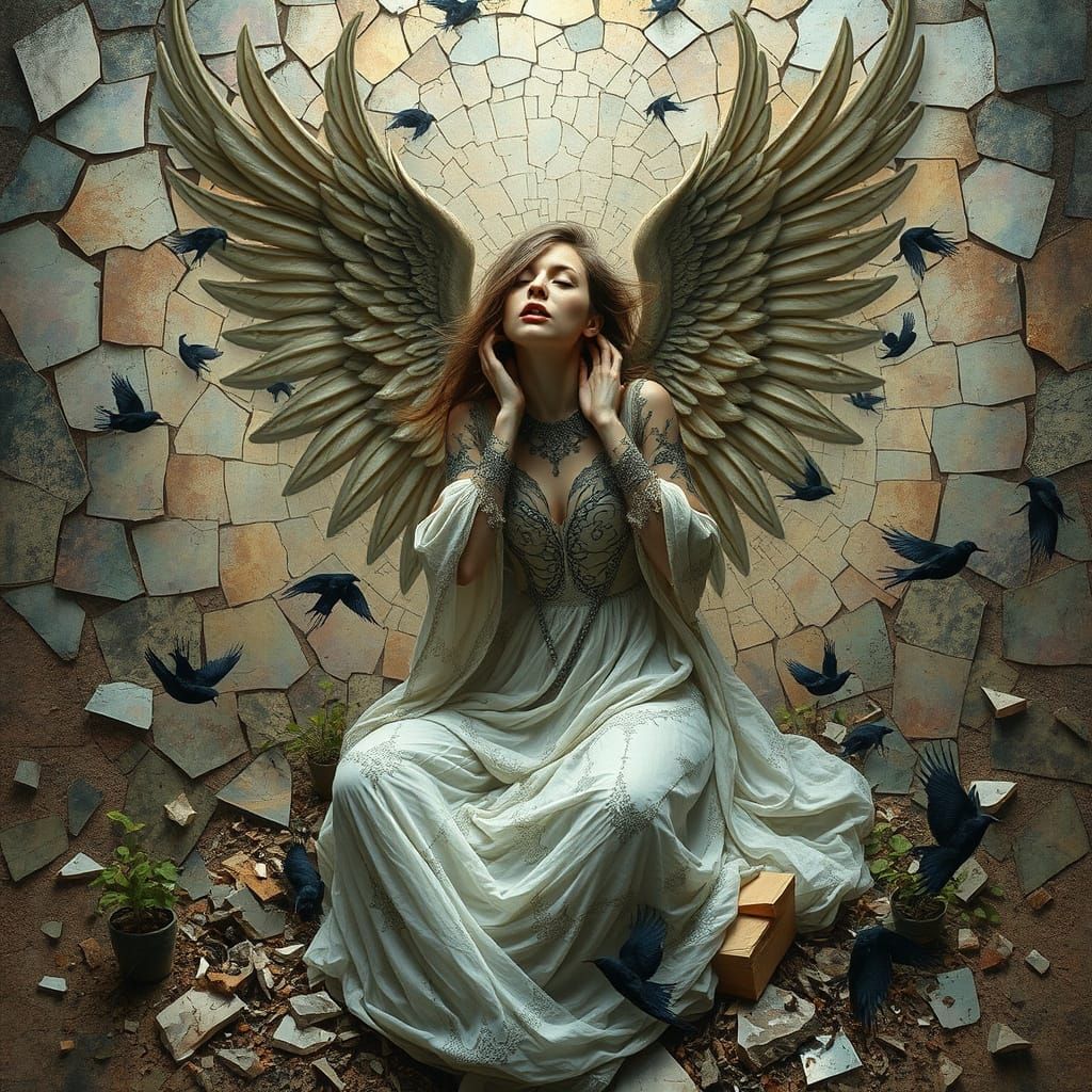 Angel of Memories in Shattered Reflections