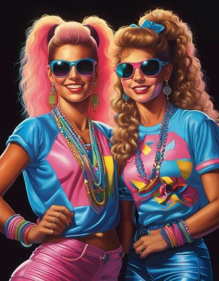 Girls Just Wanna Have Fun 80’s Style