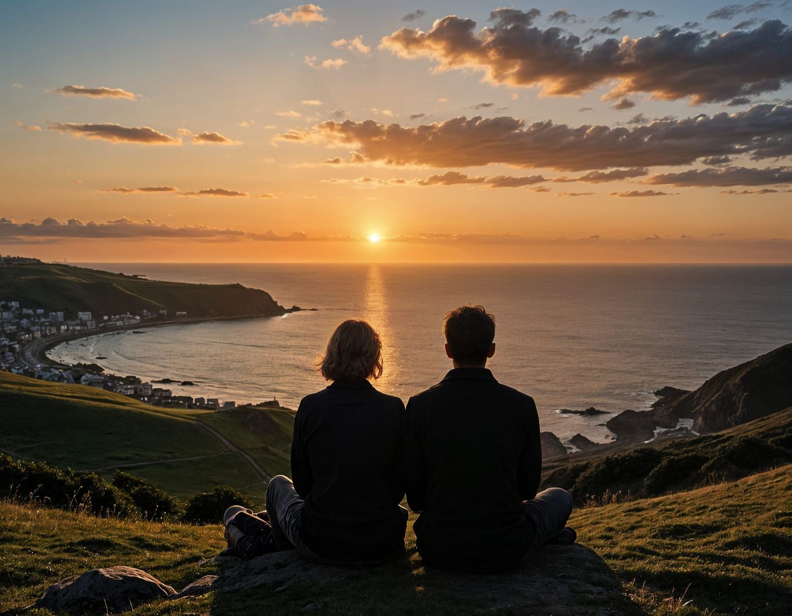 Perfect end to the day.