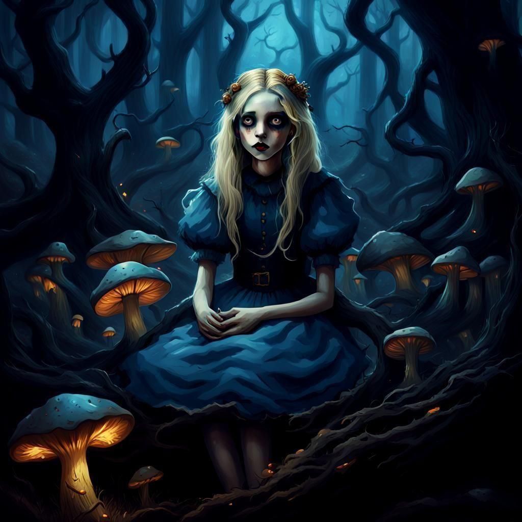 Scary Alice in Dark Wonderland