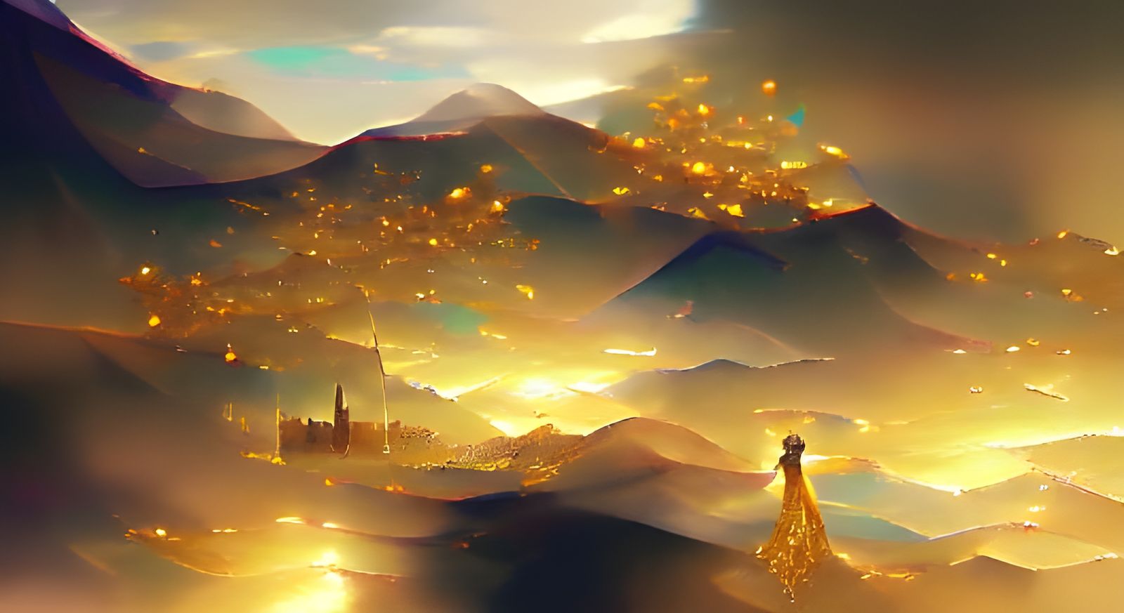 El Dorado: The Golden City in Golden Light