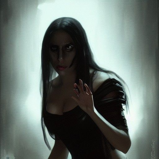 Lady Gaga as Sinister Tzimisce, Greg Rutkowski Style