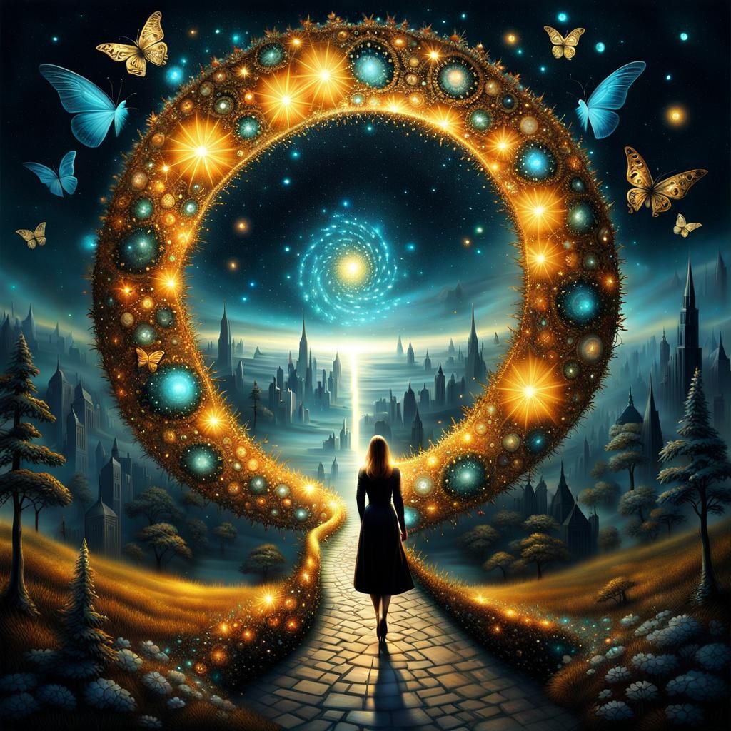 never-ending spiral