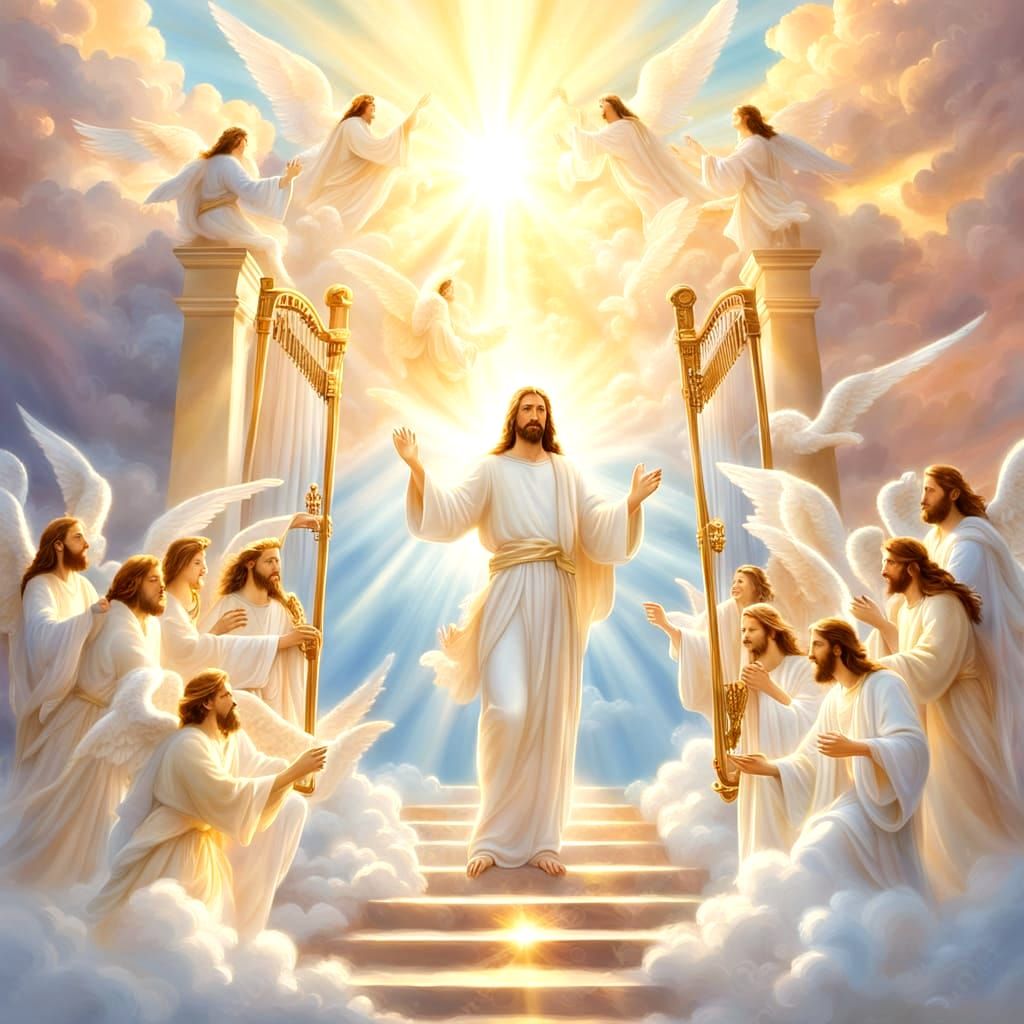 Angel of Divine Light Descends