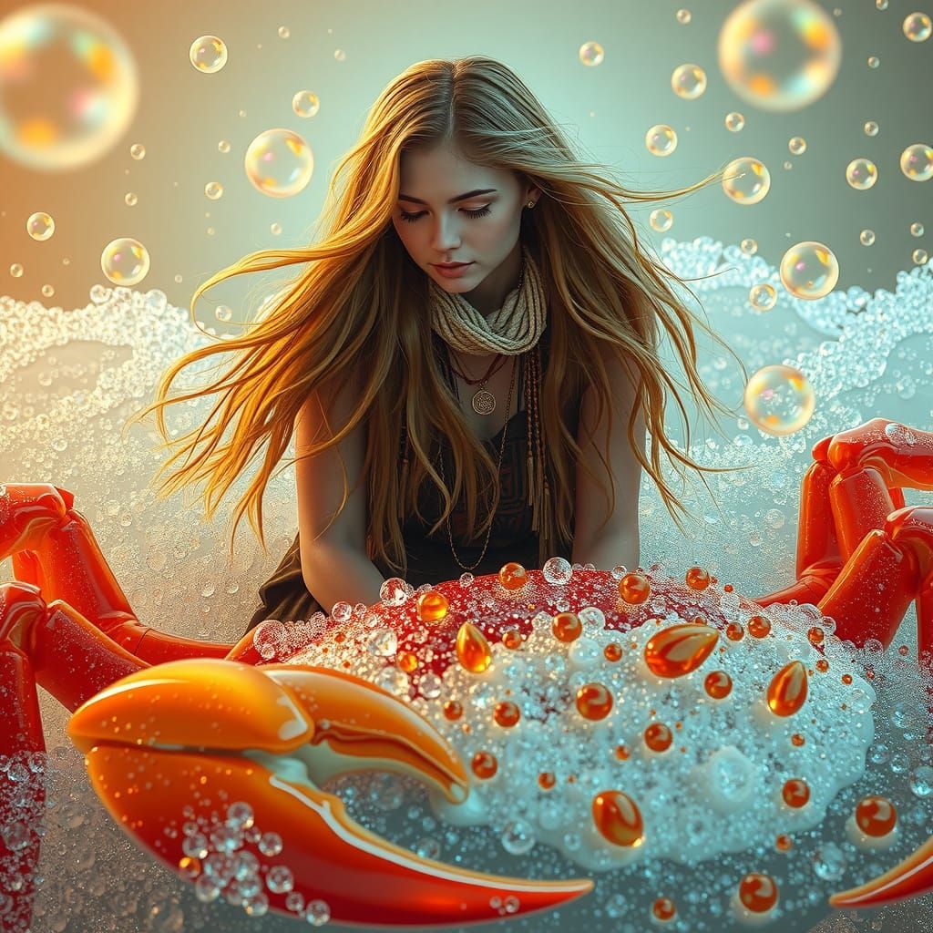 Gummy Crab Soda Dreamscape: Bohemian Girl