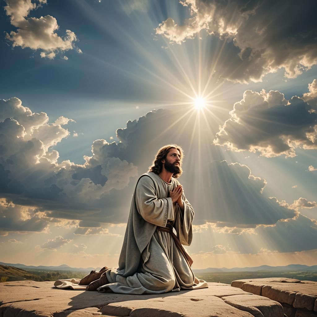 King Jesus Receiving Homage in Heaven