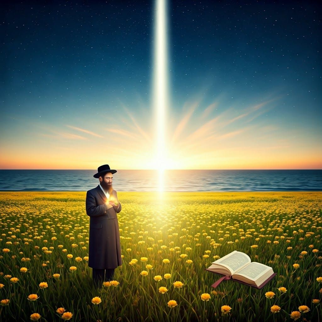 Inspiring Orthodox Jewish Man Finds Inner Peace in Blooming ...