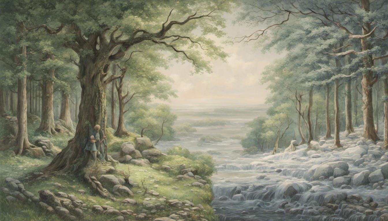 Celtic Forest: Summer Meets Winter