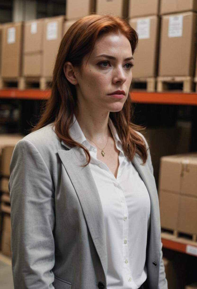 Detective Anne Holowitz Confronts Satanic Altar in Warehouse