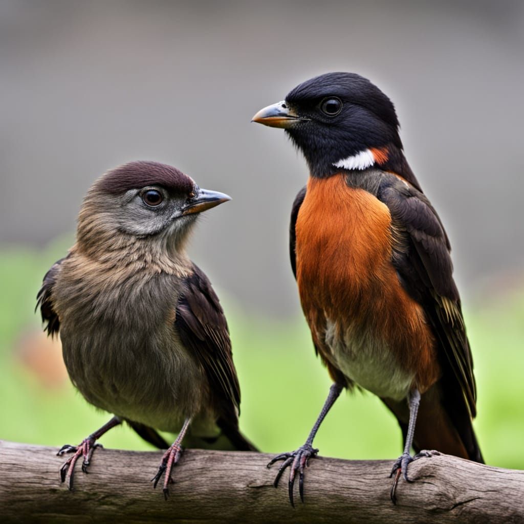 Bird in a Natural Habitat