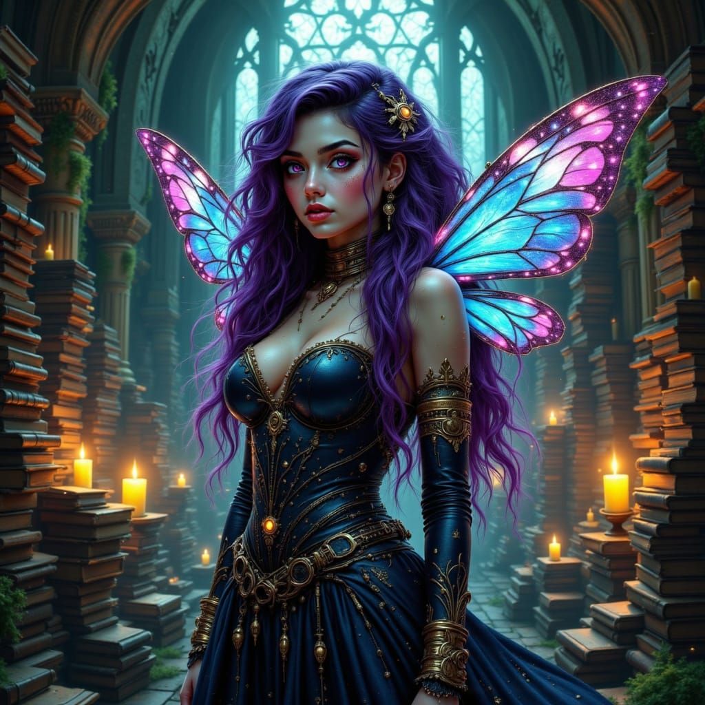 Gossamer Queen of the Whimsical Twilight Realm