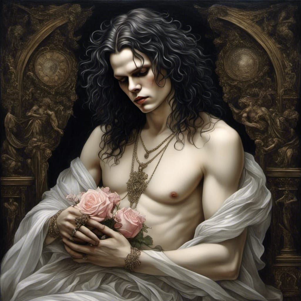 Glowing Universe Held in Gentle Arms