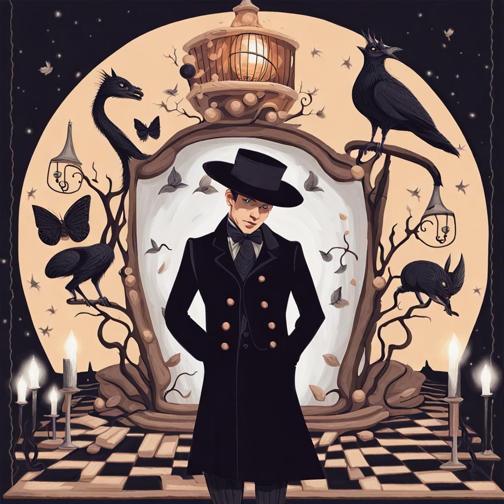 Emoji Dream: Detective, Dinosaur, Clock, Mirror