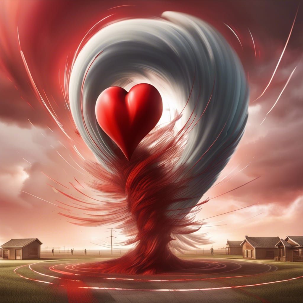 Love is like a tornado