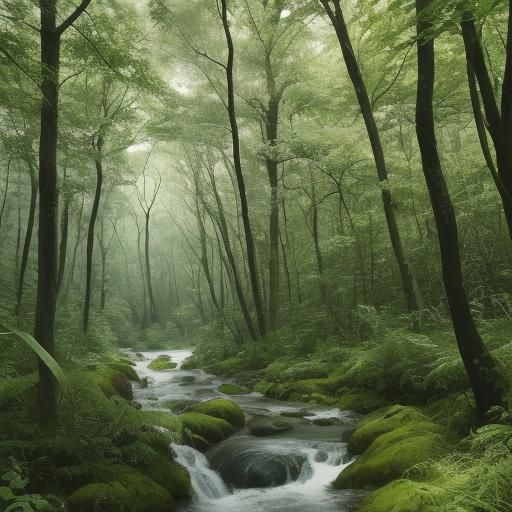 AI Generated Nature Scene