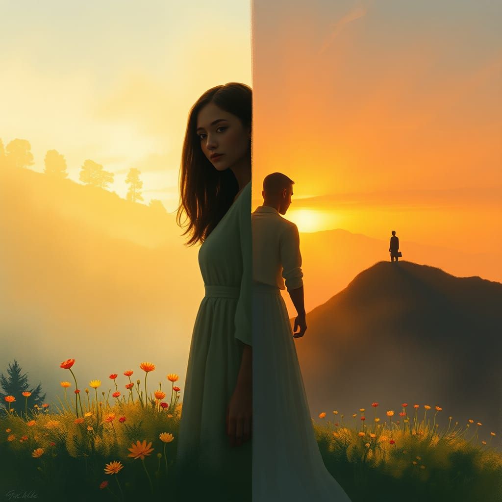 Longing on the Horizon: Ethereal Landscapes