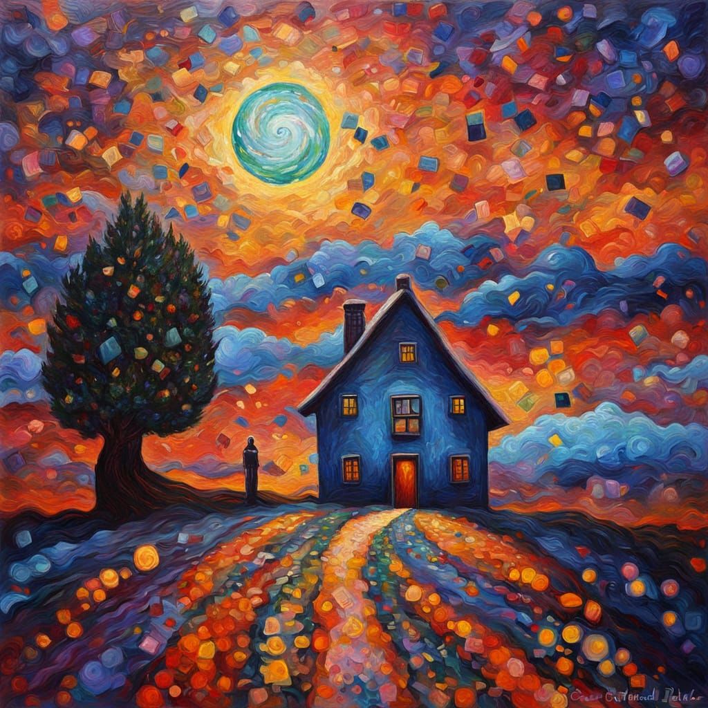 Healing Vortex in Cosmic Abstraction