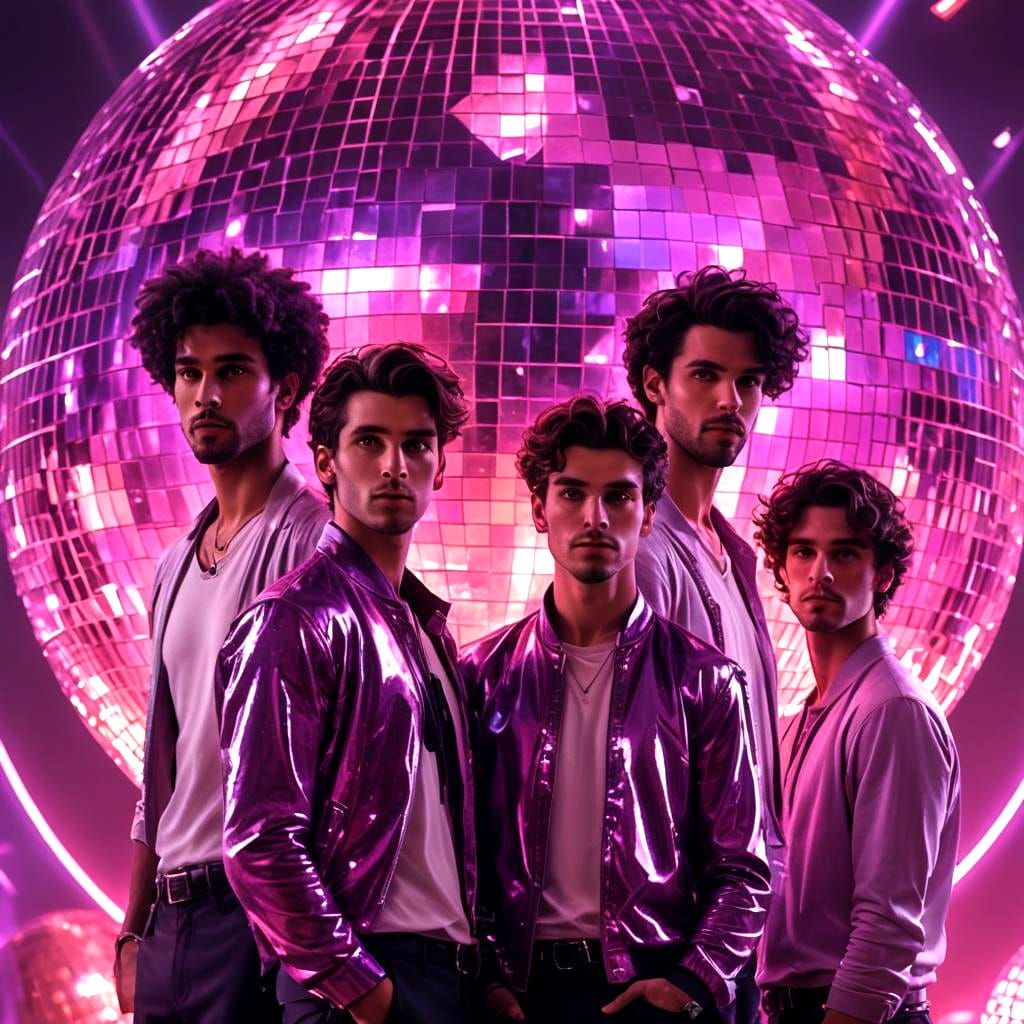 Fantasy Disco with Dreamy Lighting