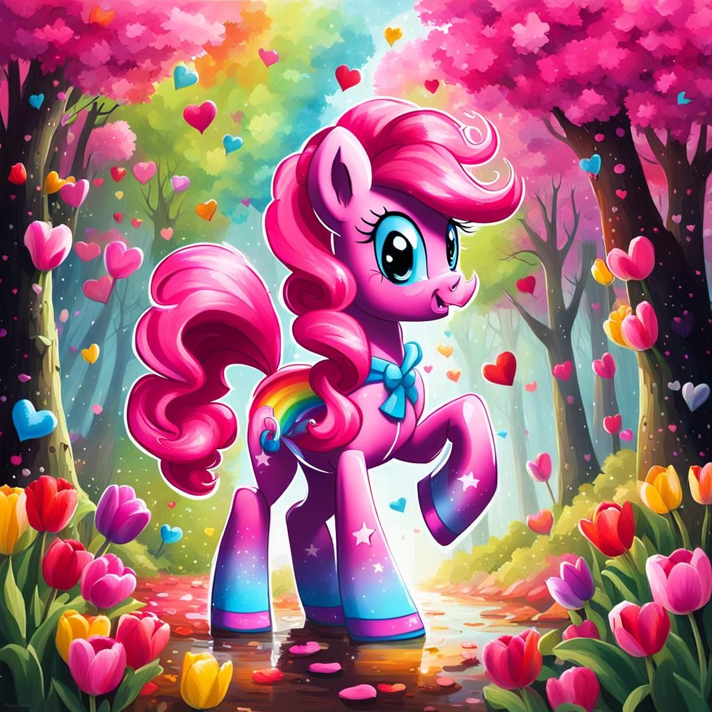My Little Pony Rainbow Run: Graffiti Art Style