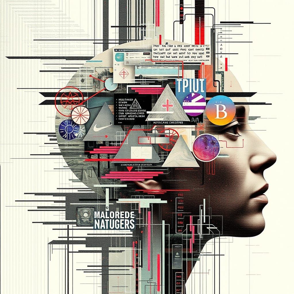 Digital Glitch Art of Unknowable Reality