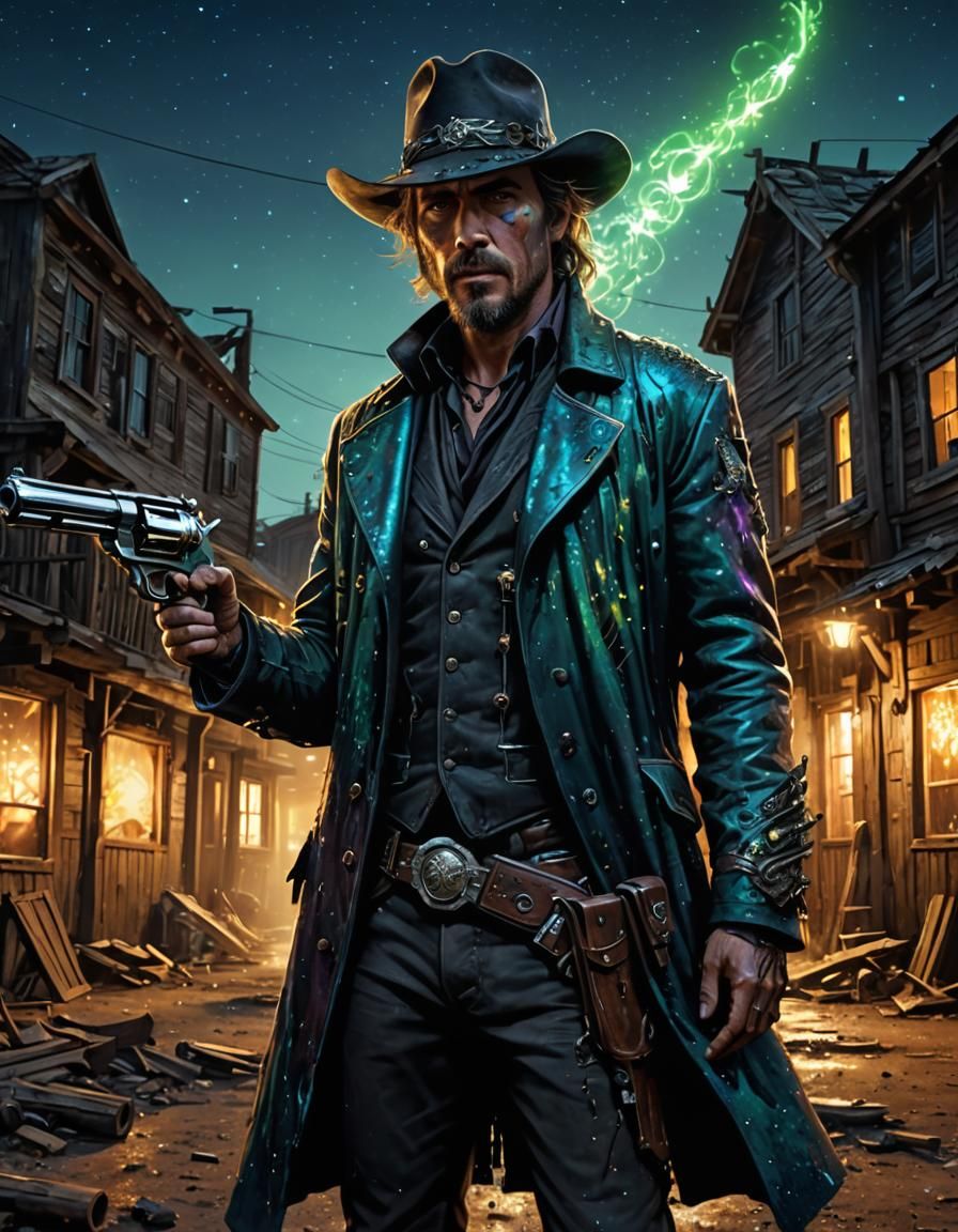 Gunslinger outlaw