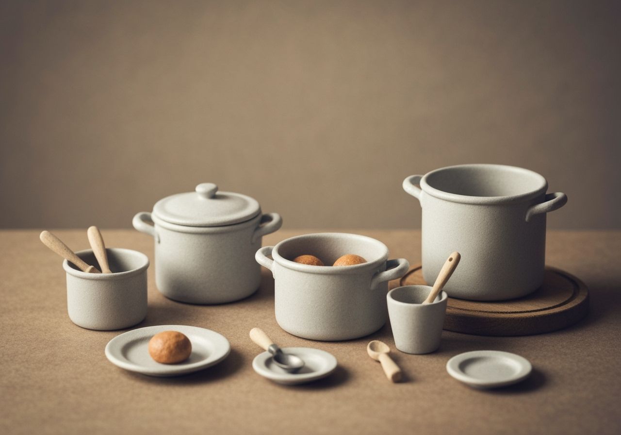 Mice Chefs Prepare Feast in Tiny Kitchen