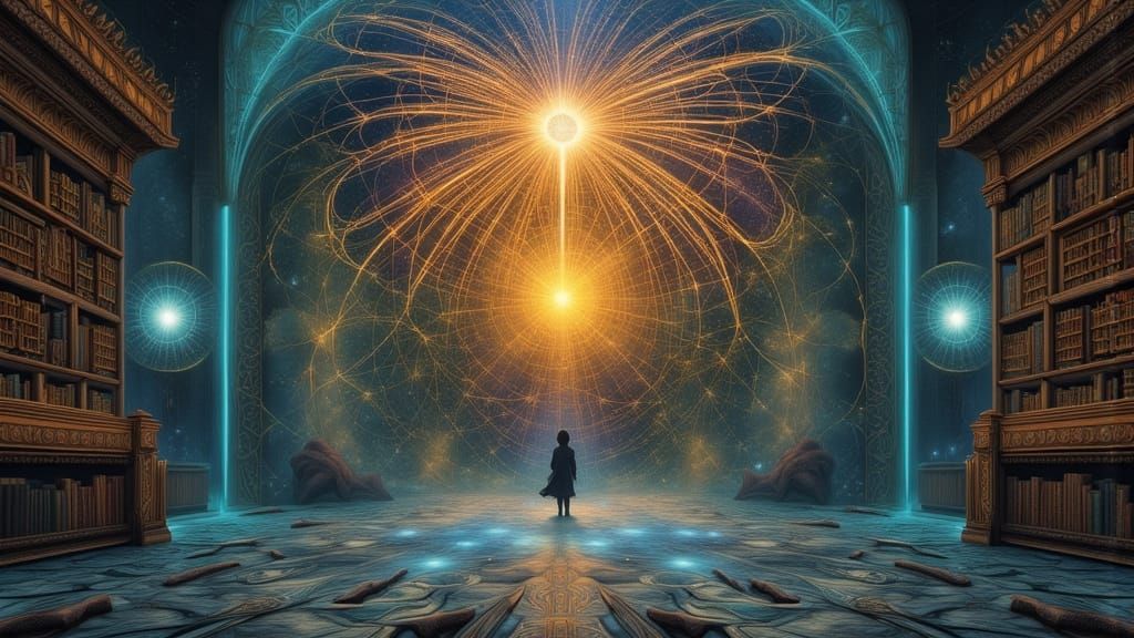 Fractal Waveform of Spoken Words: Abstract Art