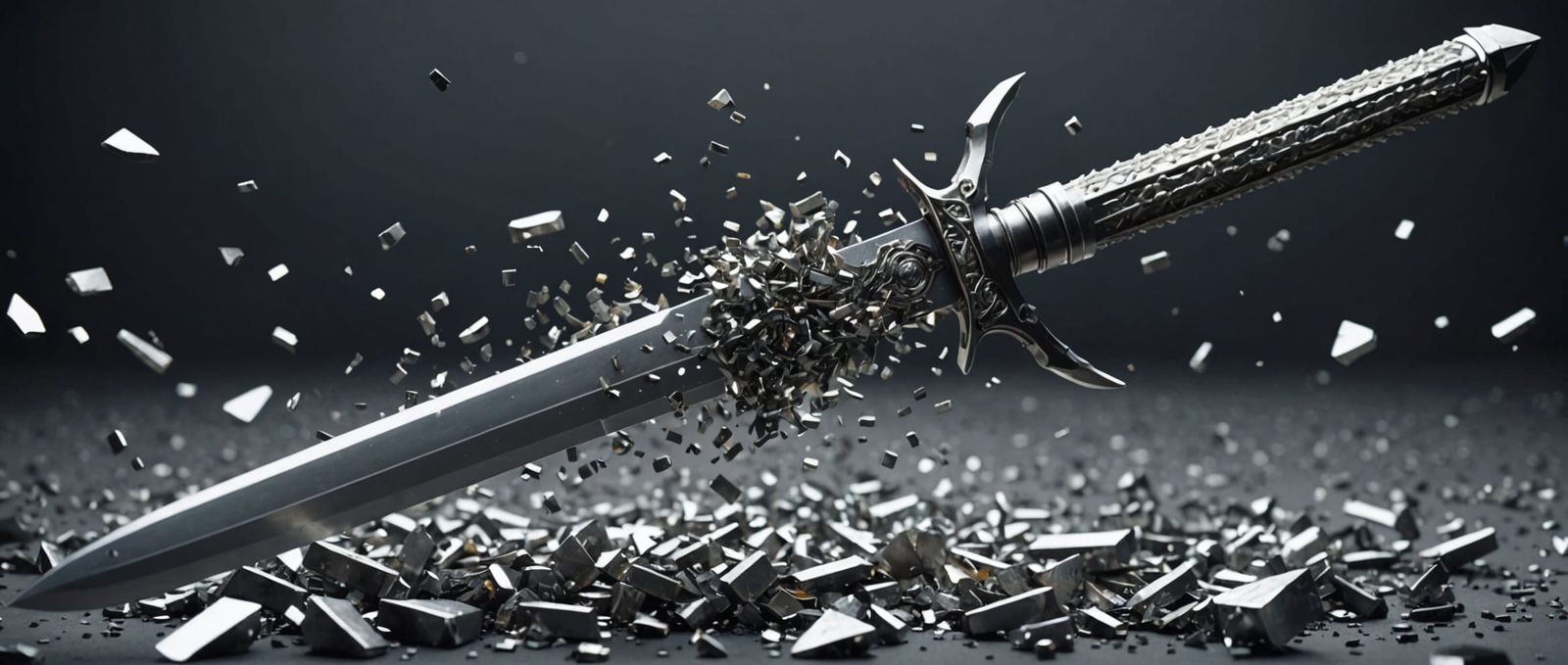 Titanium Sword Shatters Into Pieces