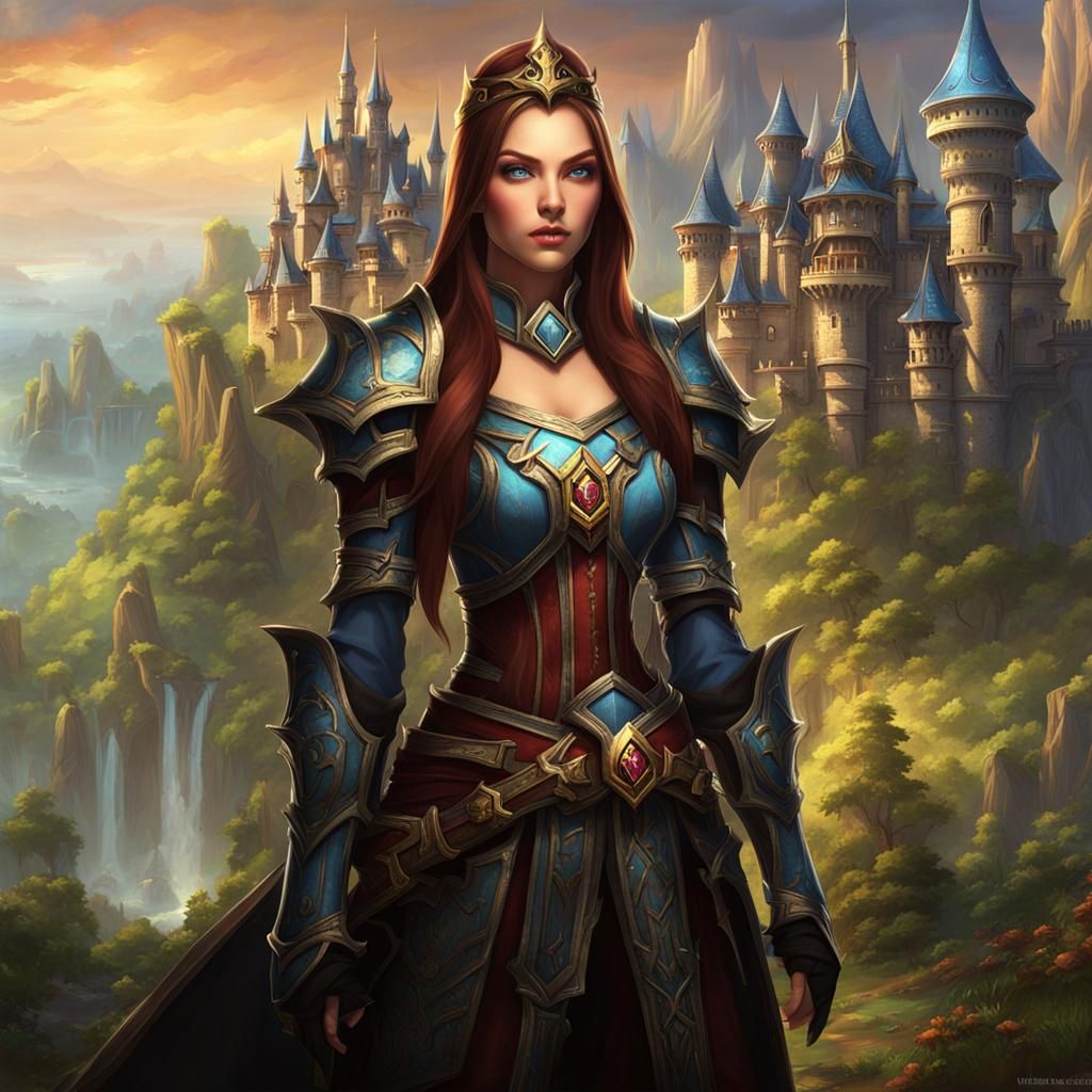 Medieval Castle Meets Future World of Warcraft