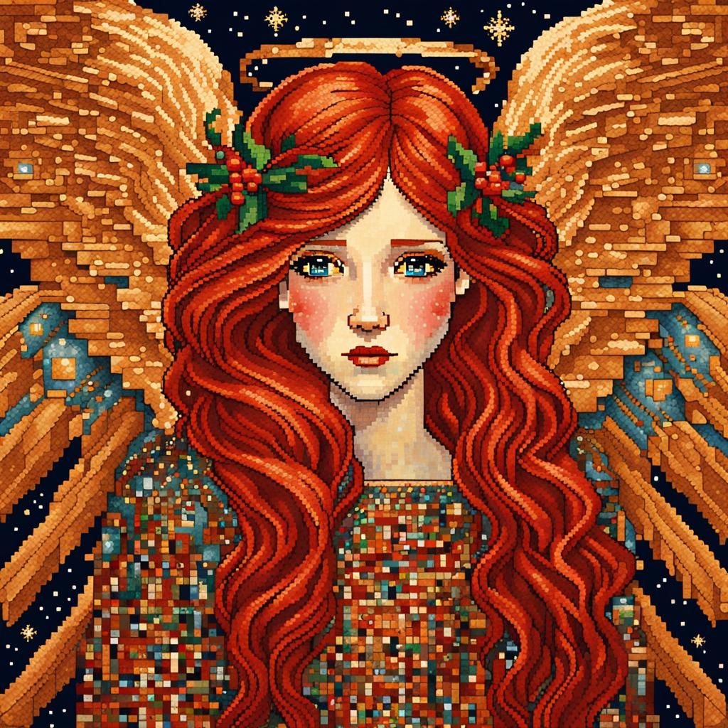 Aud's pixel winter Angel