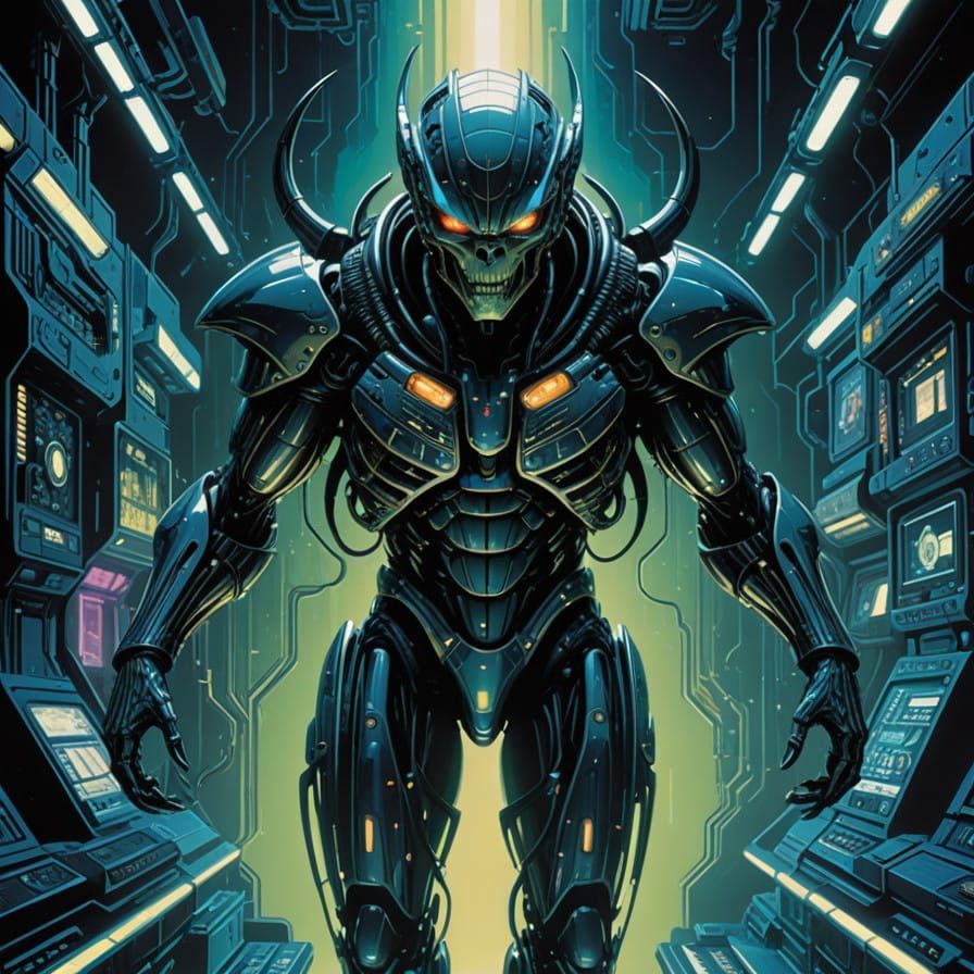 upside down glitched out never seen before generic animal creature playing an Akai MPC