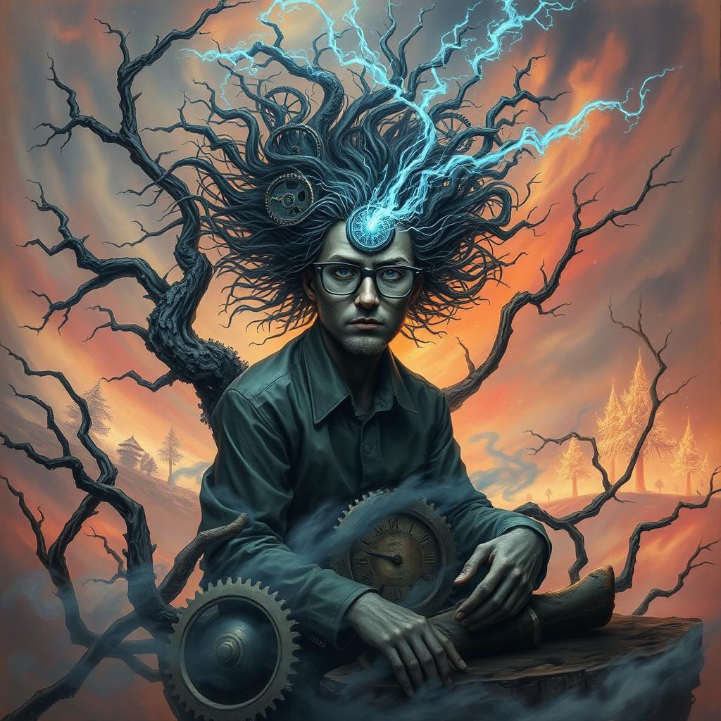 Fractured Reality: A Surreal Biomechanical Landscape