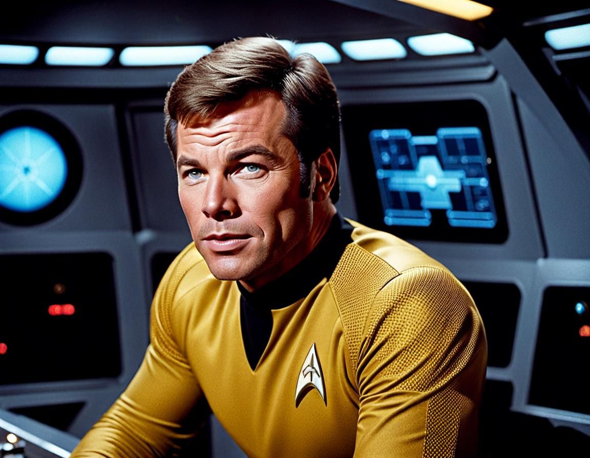 Paul Bunyan as Captain Kirk in Forest