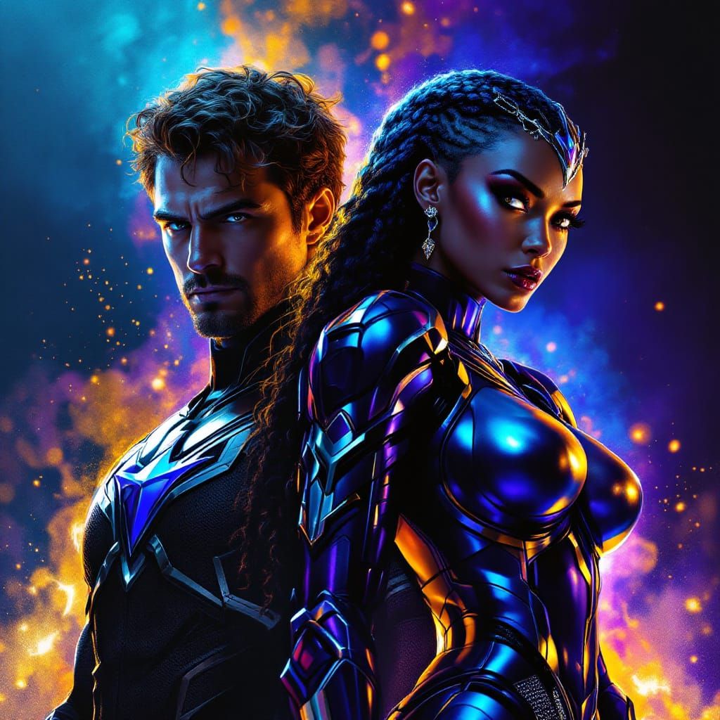 Homelander and Queen Maeve: Dynamic Superhero Duo
