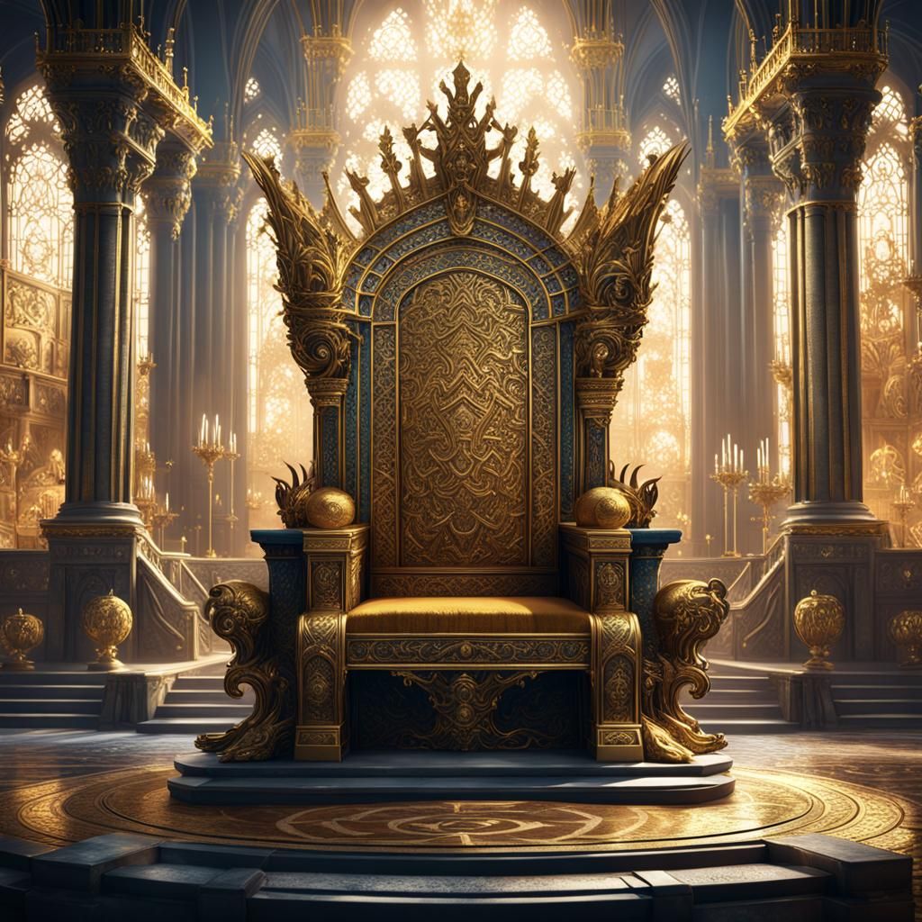 A Gold Throne Fit for a King