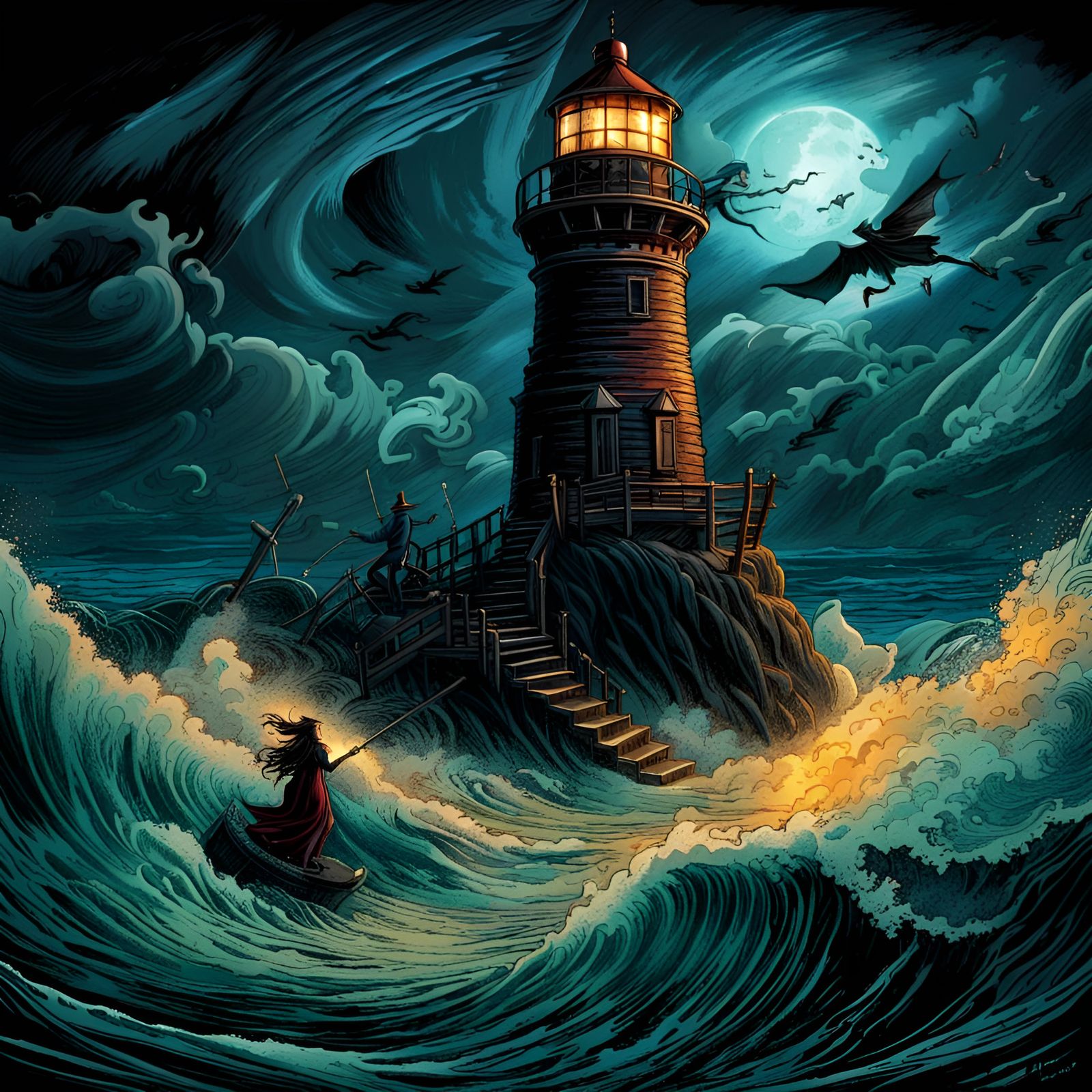 They come at midnight !